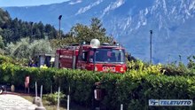 Video News - Incendio a Tignale: sotto controllo