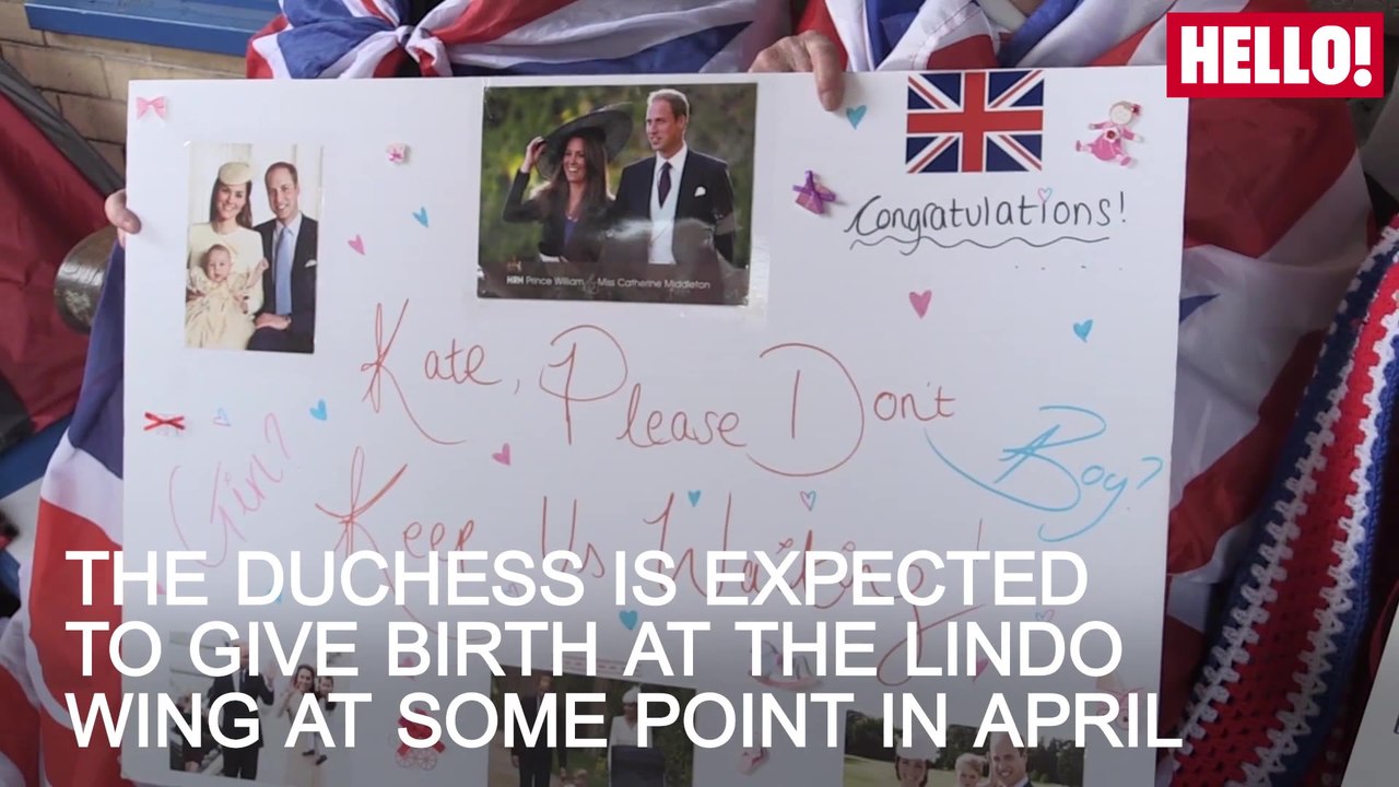 Royal Superfans Eagerly Await Birth Of Royal Baby