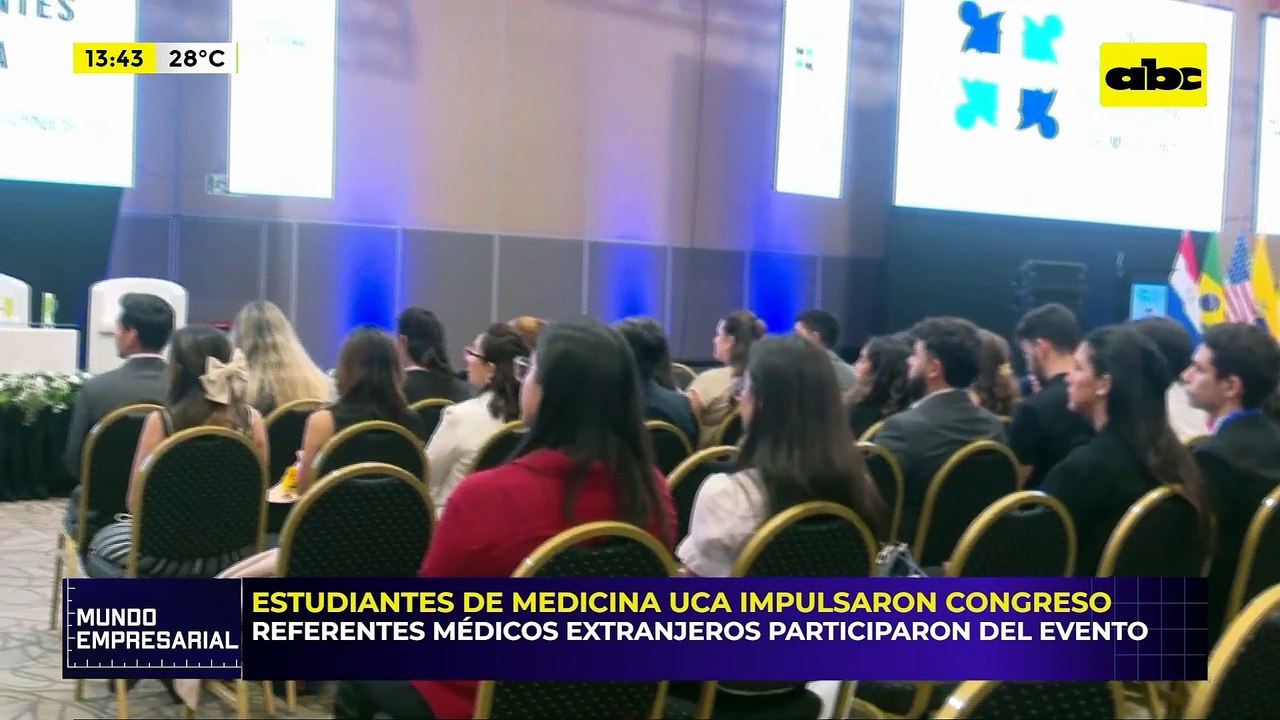 Mundo empresarial: Estudiantes de medicina UCA impulsaron congreso
