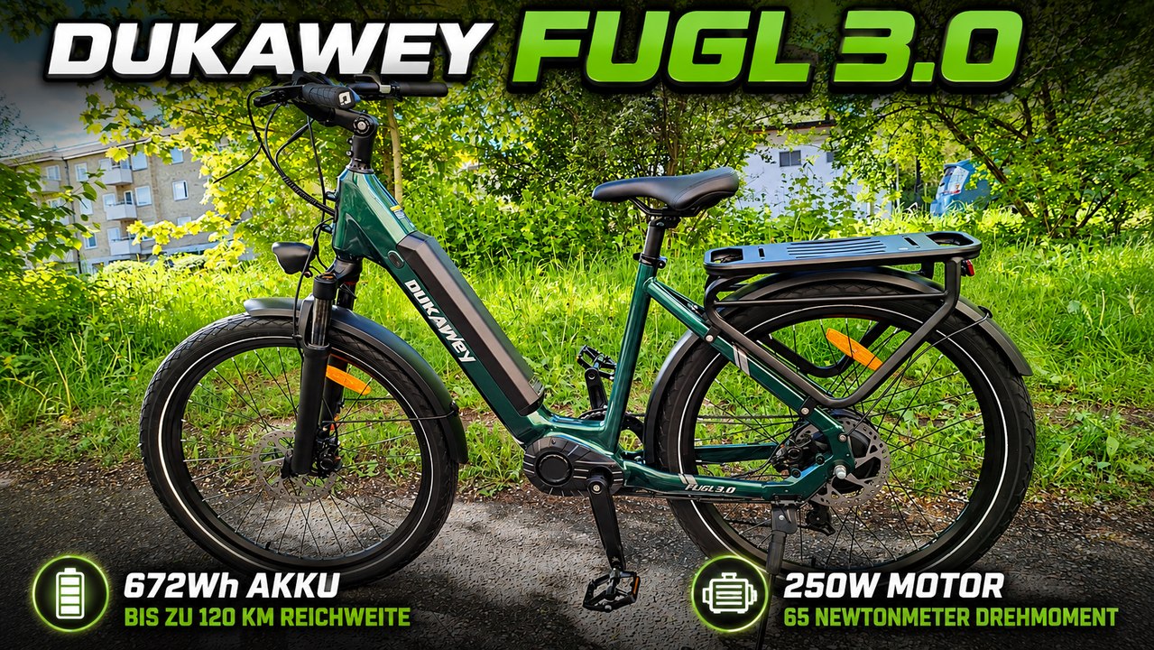 Dukawey FUGL 3.0 Test | 65 Nm und bis zu 120 km Reichweite