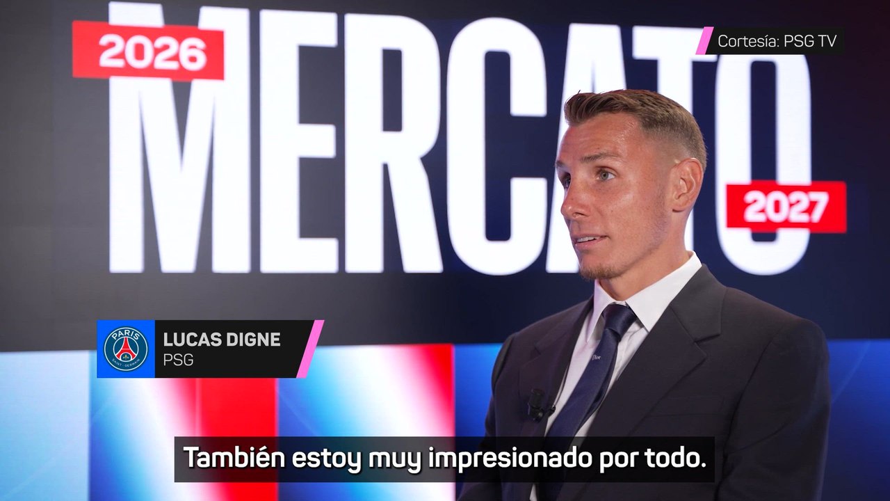 Digne encantado con su vuelta al PSG: "El club ha tomado una dimensión completamente nueva"
