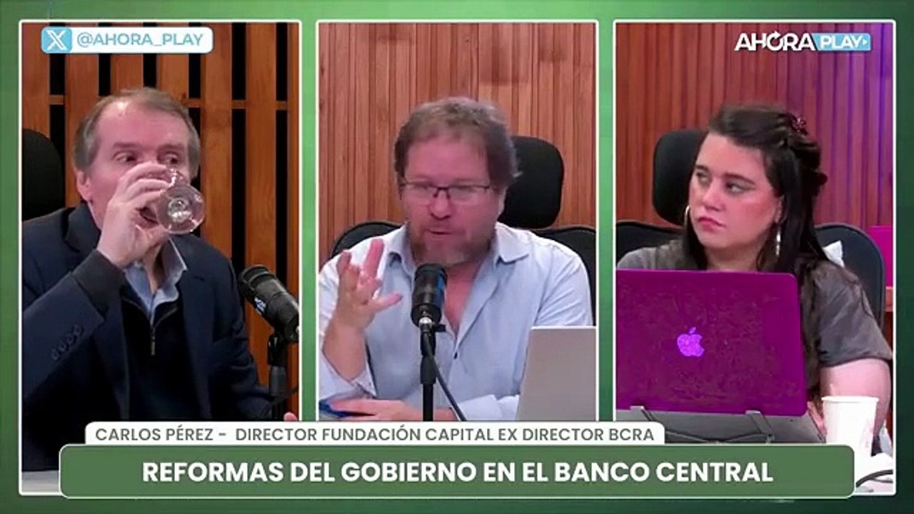 Carlos Pérez, sobre la reforma del BCRA: "Tener el swap dentro de las reservas es un tanto engañoso"