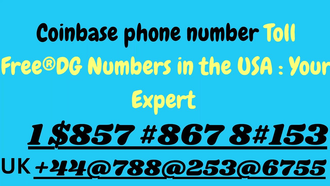 Coinbase phone number 1857