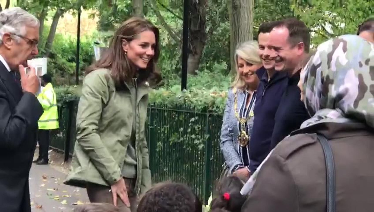 Duchess Kate Returns From Maternity Leave