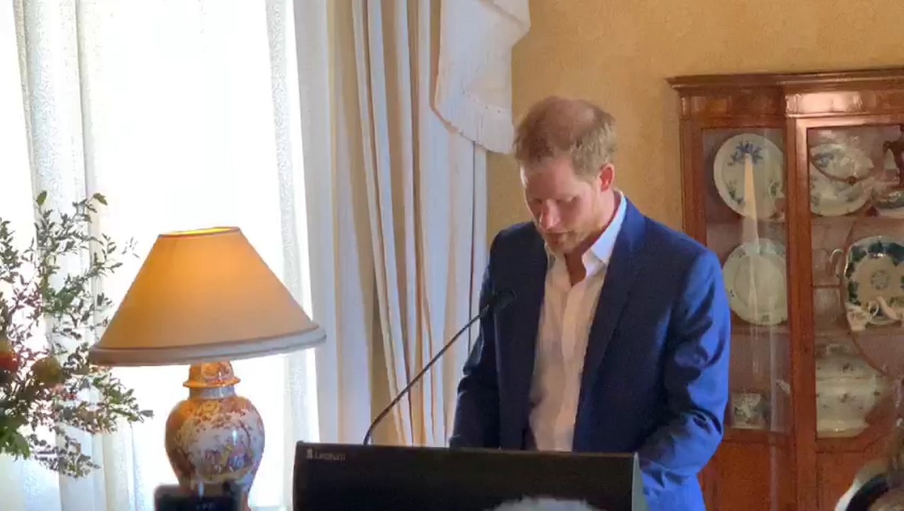 Prince Harry Speech