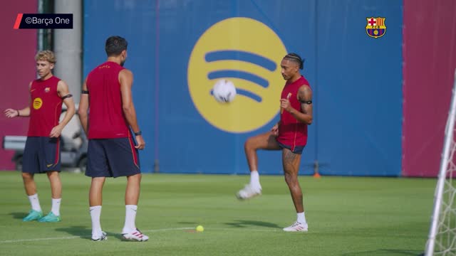 Barcelone - Gordon un premier entraînement avec les Blaugrana