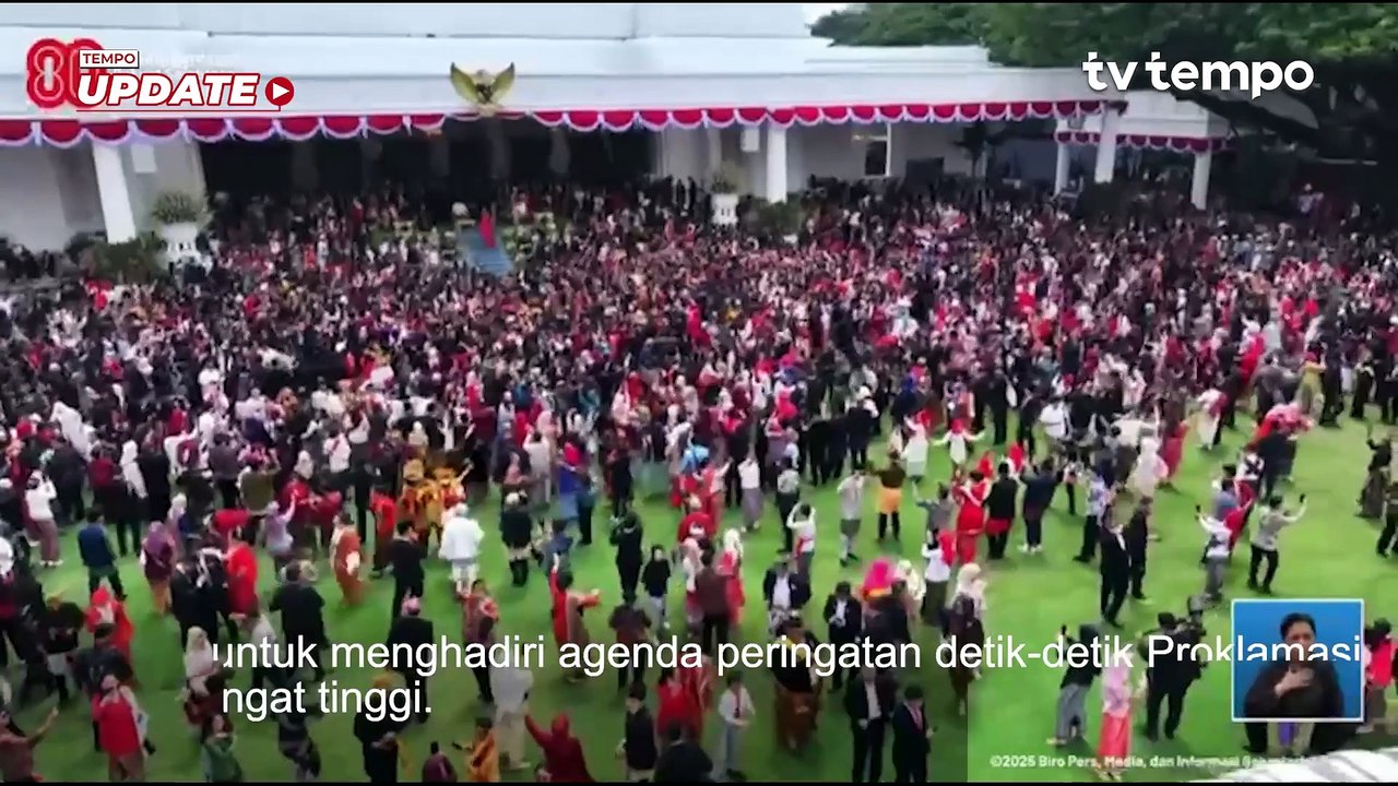336 Ribu Orang Ikut War Tiket Upacara HUT Ke-81 RI di Istana