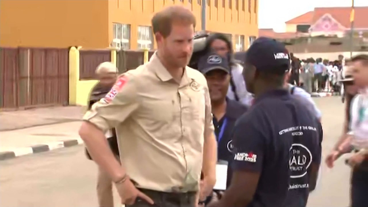 Prince Harry Angola