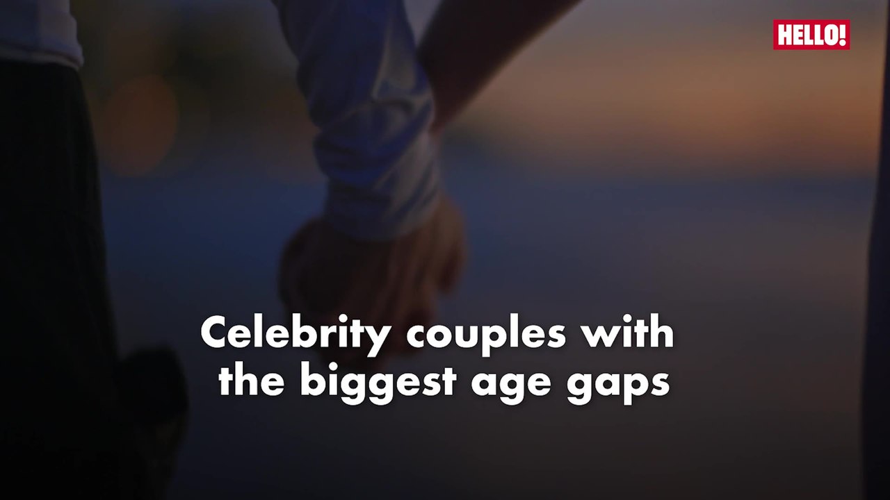 Celebrity couples with the biggest age gaps