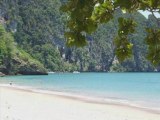 Krabi Islands beautiful beach in thailand: vacation dream