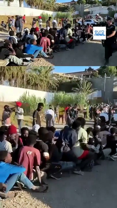 Ceuta leader wants migrant detention centre after mass influx from Morocco