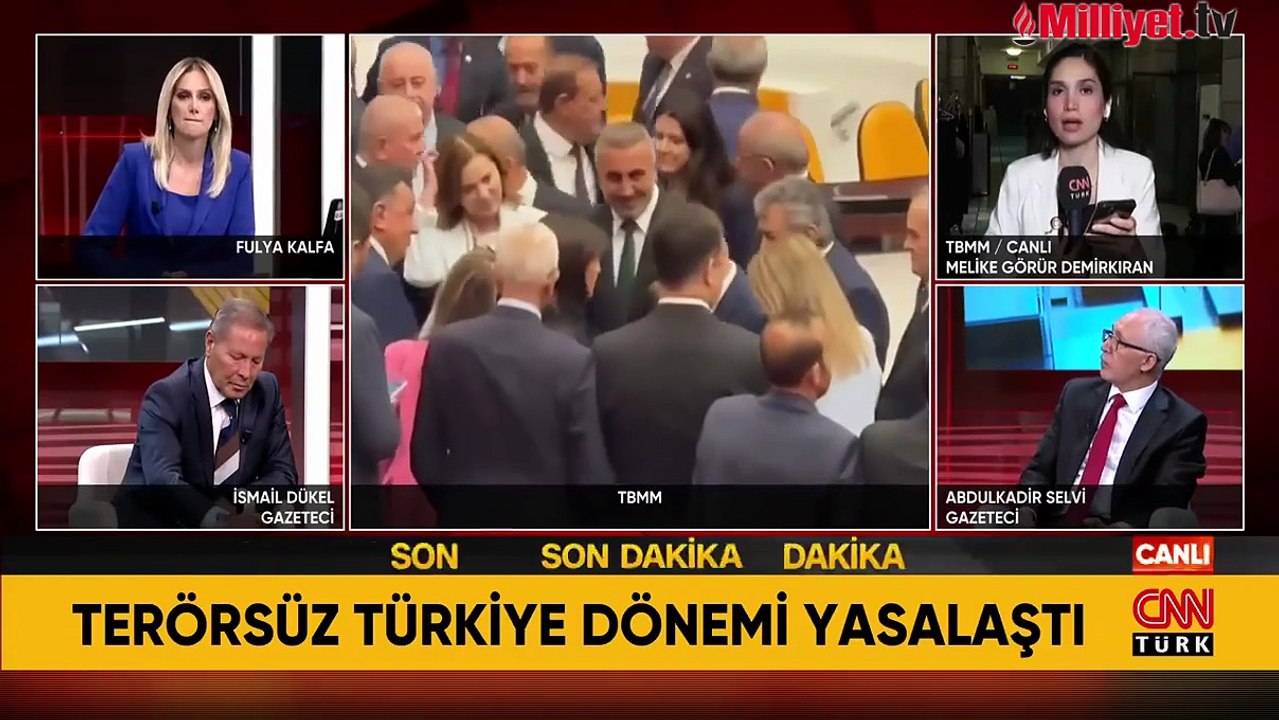 Meclis'te tarihi gün! Terörsüz Türkiye yasası k...