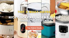 Why Everyone Is Buying Rice Cookers Under $30 For Small Kitchens - 3L 4L Multi Functional Household Rice Cooker Retro St...