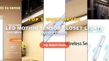Ultimate Guide to the Best LED Motion Sensor Closet Lights Wireless - Rechargeable LED Under Cabinet Lighting Closet Lig...