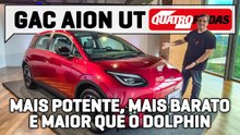 R$ 139.900: GAC Aion UT usa motor e ESPAÇO DE SUV GRANDE contra BYD Dolphin e Geely EX2