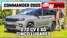 JEEP COMMANDER 2025 com 2.0 TURBO de 272 cv anda muito mais que PULSE ABARTH
