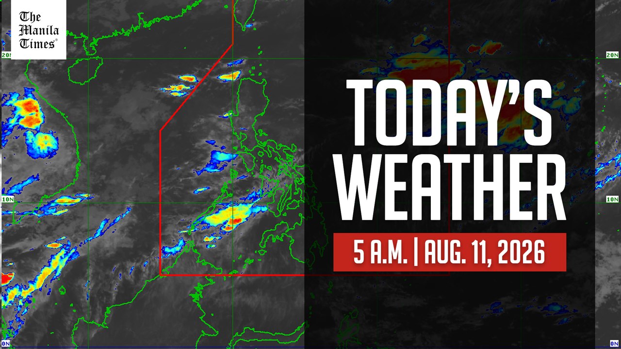 Today's Weather, 5 A.M. | Aug. 11, 2026