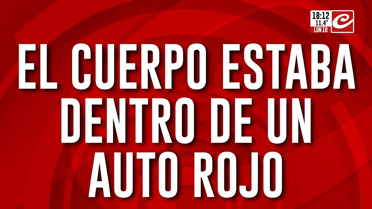 Brutal ajuste de cuentas: encontraron a hombre asesinado a balazos