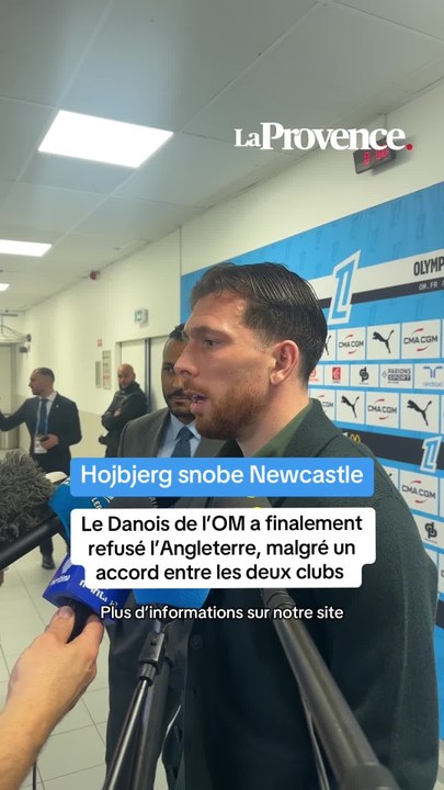 Mercato OM : Pierre-Emile Hojbjerg snobe Newcastle