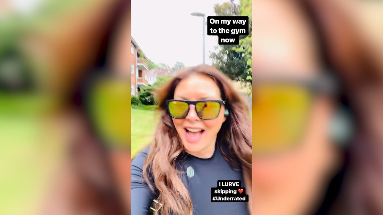 Carol Vorderman reveals unusual pre-workout hack
