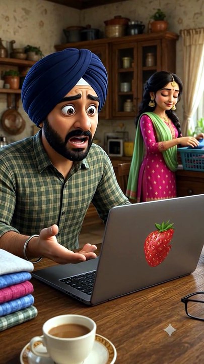Wi-Fi Password Trap 😂 | Santa & Jeeto Husband Wife Comedy