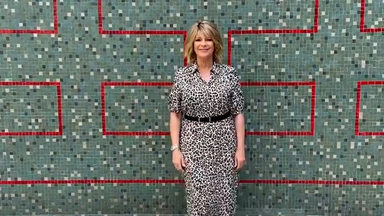 Ruth Langsford causes a stir in leopard print dress