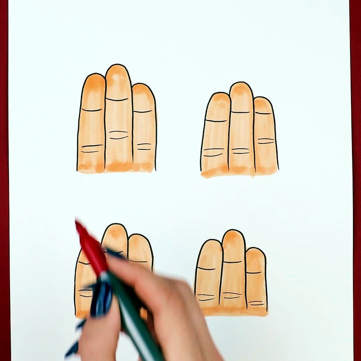 Your finger lines reveal your traits 🔍🖐️