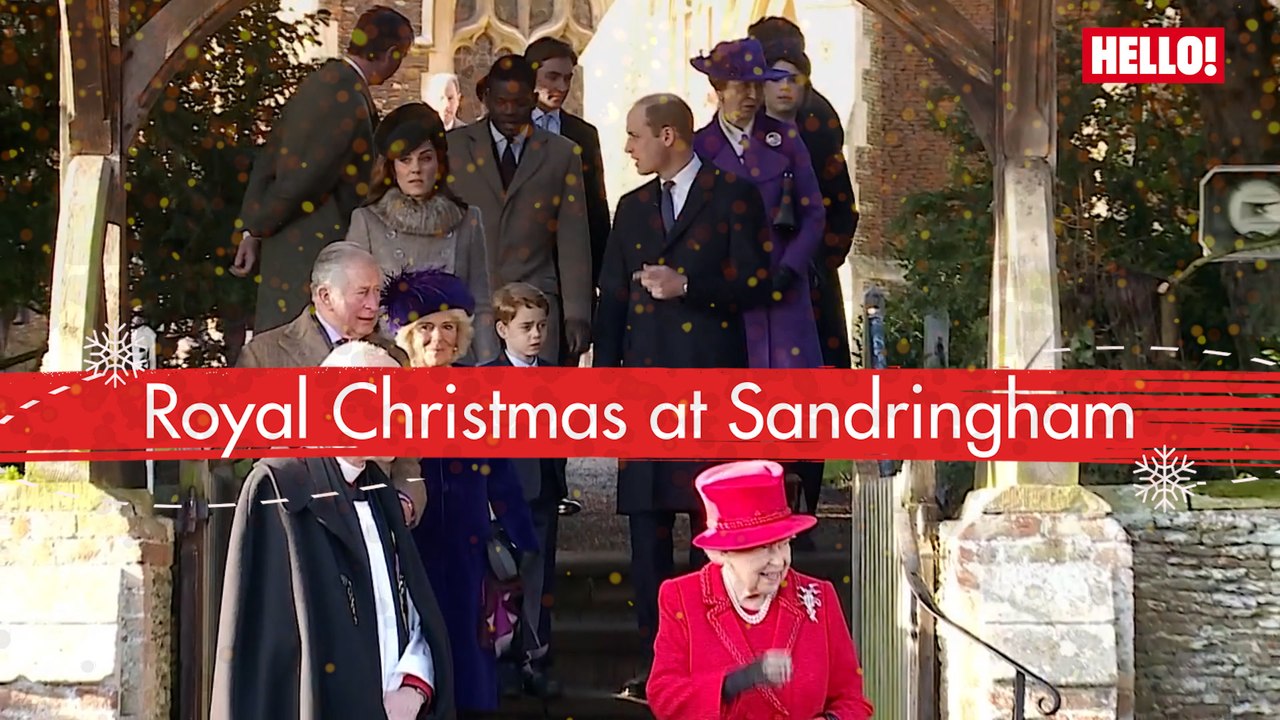 Christmas Day with the Royal family at Sandringham