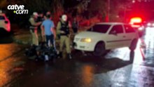 Adolescente fica ferida em acidente com moto elétrica no bairro Interlagos