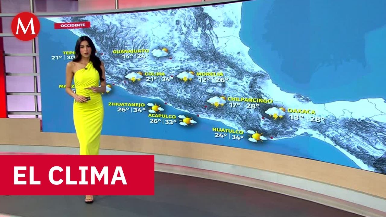 Clima de hoy lunes 10 de agosto de 2026 | Pronóstico con Sofía González
