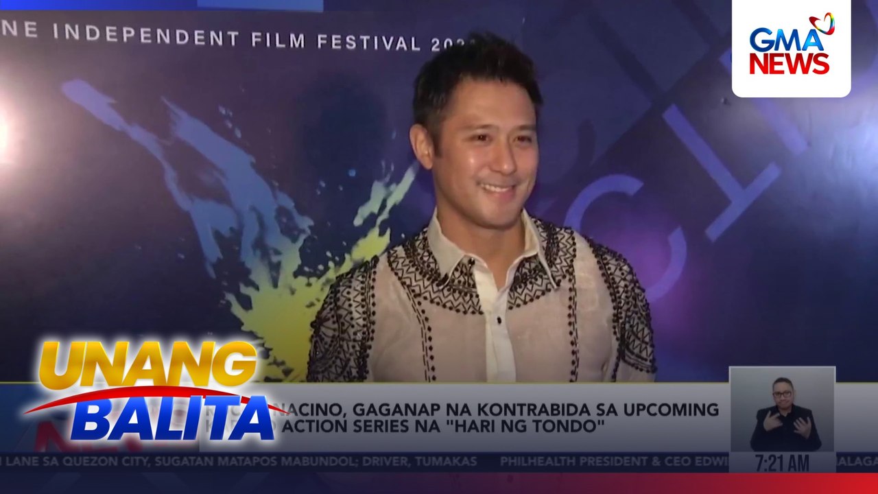 Rocco Nacino, gaganap na kontrabida sa upcoming Kapuso action series na "Hari ng Tondo" | Unang Balita