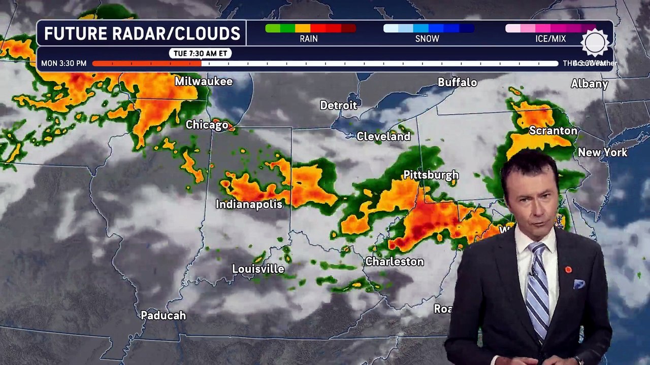 Drenching thunderstorms to impact the Midwest