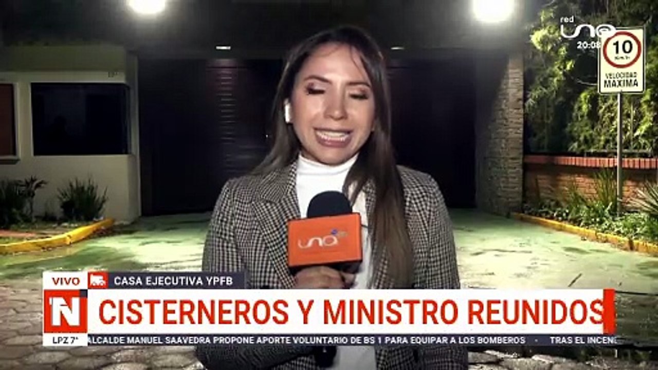 CISTERNEROS Y MINISTRO REUNIDOS EN SCZ