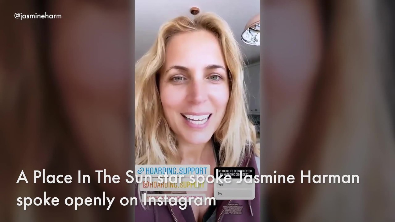 Jasmine Harman discusses heartbreaking mental health condition