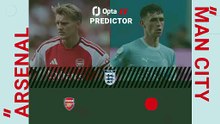 Arsenal v Manchester City - Opta Predictor