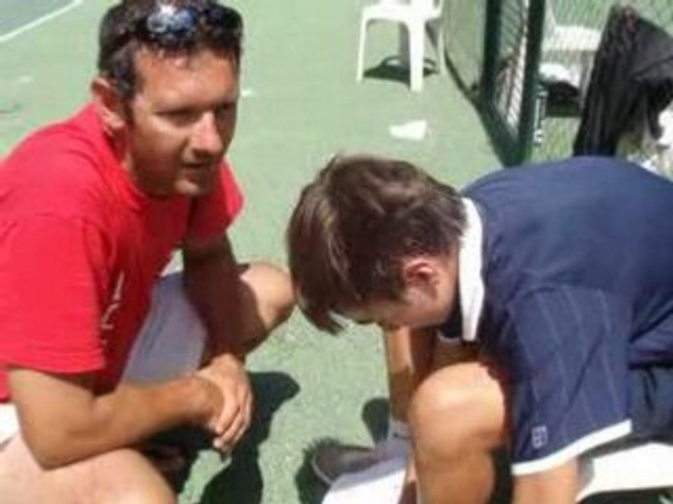 TC Castries - tournée Annecy 2008 : Debrief Clément avec Sylvain