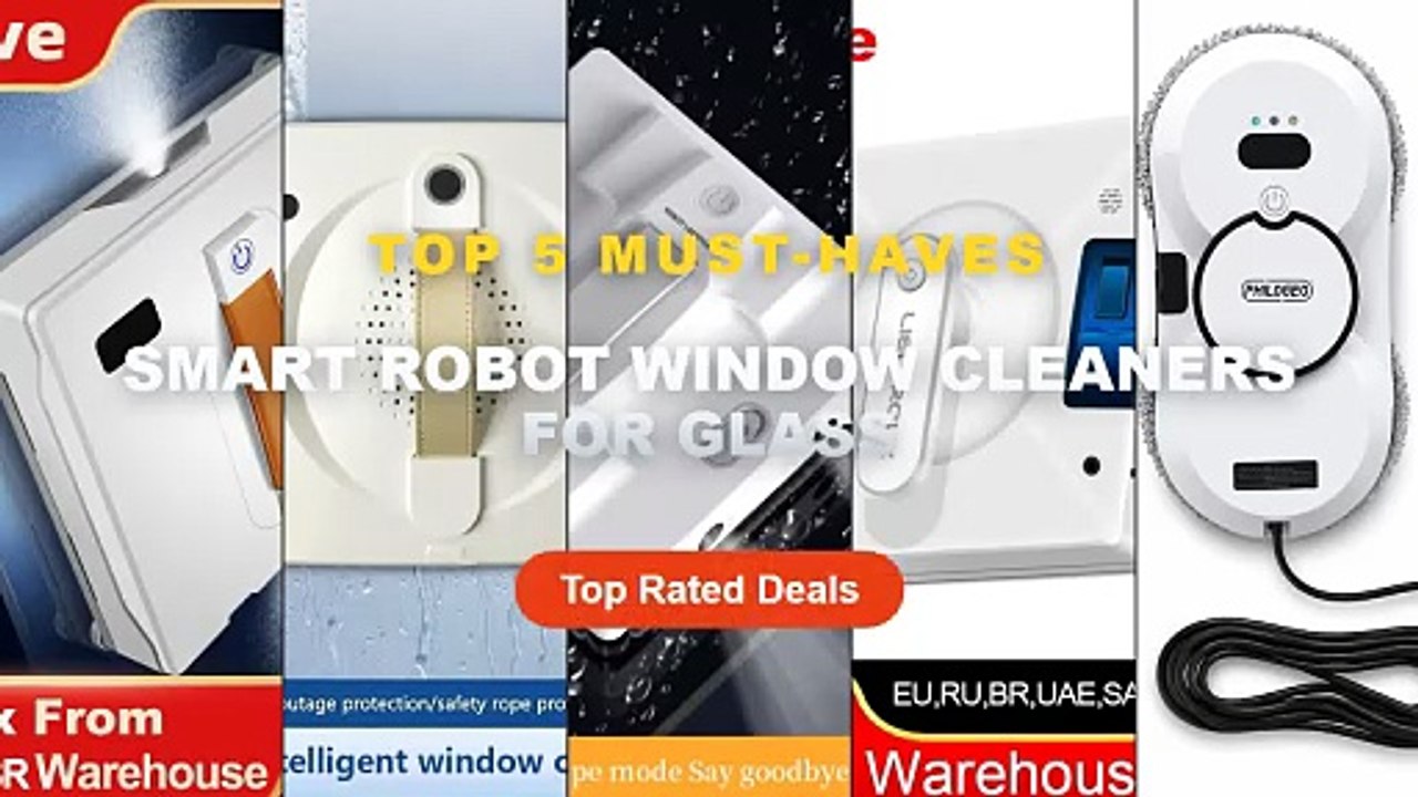 Smart Robot Window Cleaners For Glass: Top 5 Be...