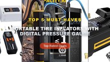 Don't Buy Portable Tire Inflators With Digital Pressure Gauge Before Watching This! - EAFC Portable Air Compressor Pump ...