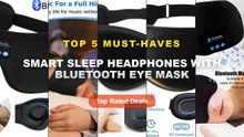 Cheap & Best Smart Sleep Headphones With Bluetooth Eye Mask Unboxing & Review - Bluetooth Wireless Headphones Sleeping E...