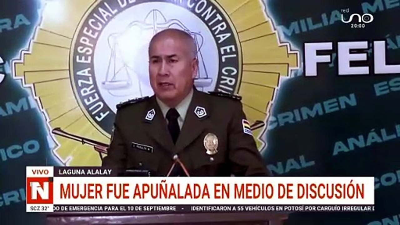 MUJER APUÑALADA CBBA