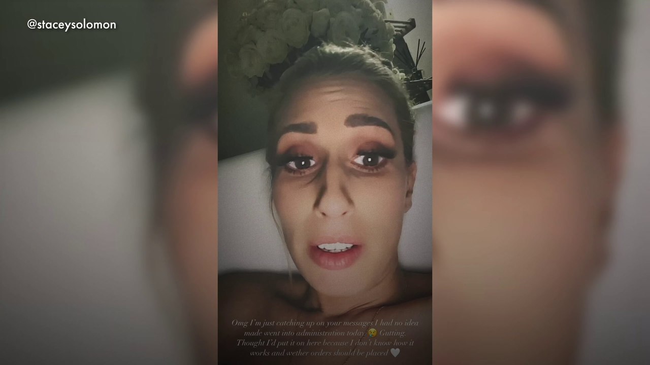 Stacey Solomon issues apology to fans after controversial homeware advice