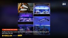 Amazing Aquarium LED Lights With Timer Control You Need To See - LED IP68 120cm 60W Aquarium Light for Fish Tank with Su...