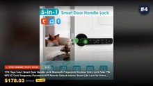 Ultimate Guide to the Best Smart Door Locks With Fingerprint Keyless Entry - RAYKUBE M5 Tuya BLE Smart Fingerprint Door ...