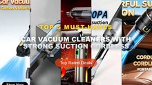 Why Everyone Is Buying Car Vacuum Cleaners With Strong Suction Cordless - Mini Car Vacuum Cleaner Strong Scution Cordles...