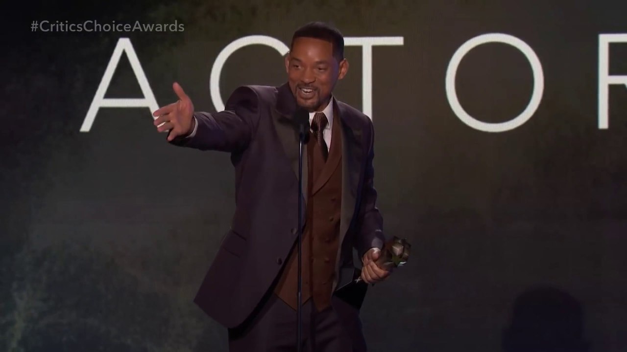 Will Smith's acceptance speech at the 27th crit...