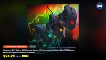 Gaming Mouse With RGB And Adjustable DPI: Top 5 Best Sellers - E YOOSO X 33 RGB USB 2.4G Wireless Gaming Mouse 16000 DPI...