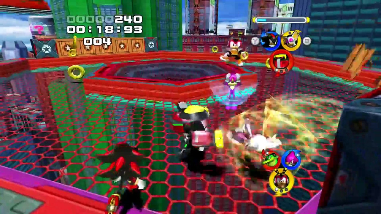 Team Dark Vs Team Chaotix