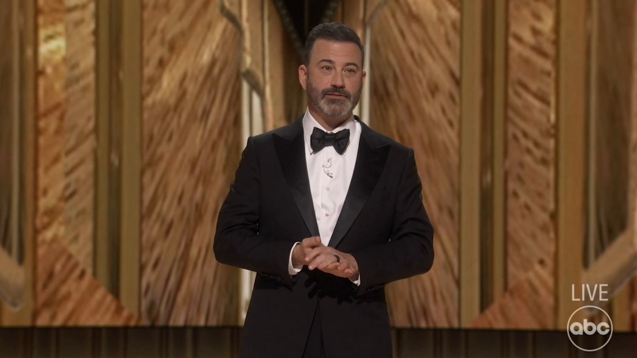 Jimmy Kimmel riffs on Will Smith's infamous sla...