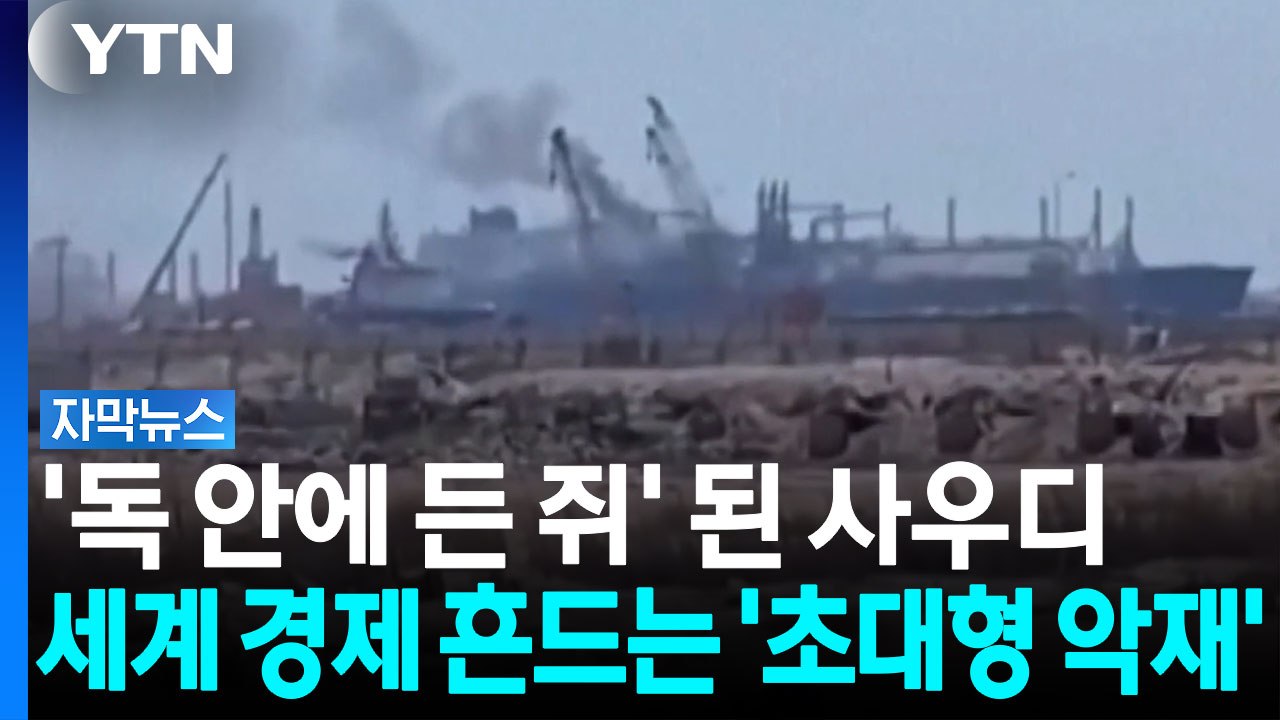 "홍해마저 갇혔다"...벼랑 끝으로 몰린 세계 경제의 경고 [자막뉴스] / YTN