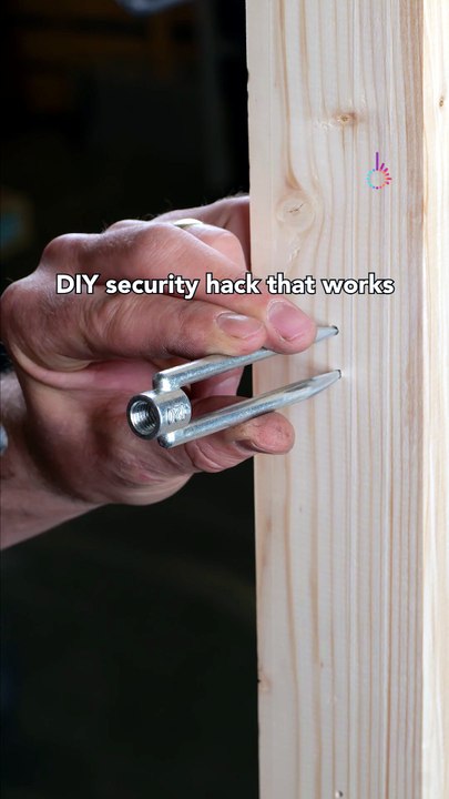 DIY security hack that works 🔒⚡